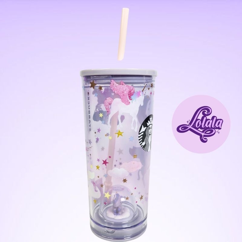 Ly Nhựa Starbucks Unicorn Cold Cup 532ml
