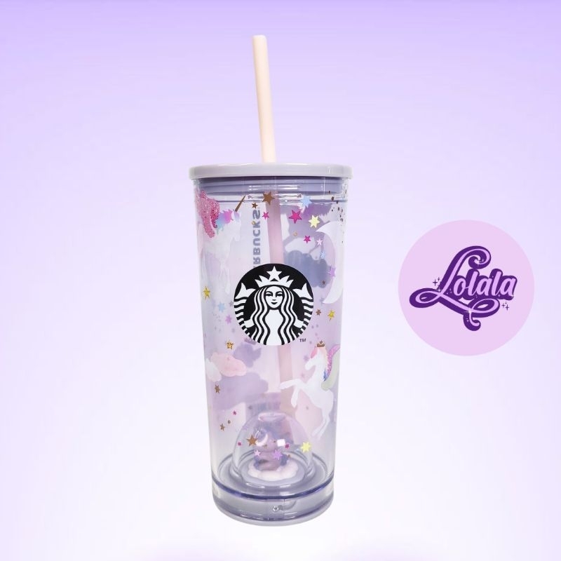 Ly Nhựa Starbucks Unicorn Cold Cup 532ml