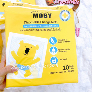 Miếng Lót Chống Thấm Sơ Sinh Moby Cho Bé