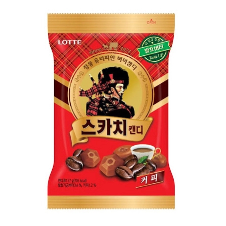 Kẹo Ngậm Hương Vị Cà Phê Lotte Hàn Quốc Gói 317G
