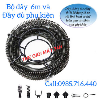 Dây thông tắc cống,bồn cầu,chậu rửa ,đường kính 16mm