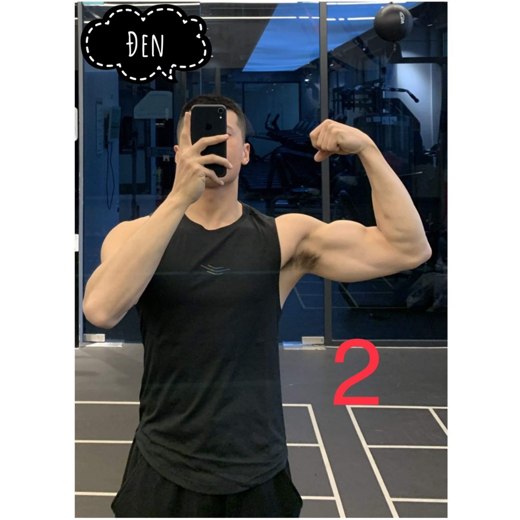 Áo ba lỗ nam,chất thun lạnh,áo body nam co giãn 4 chiều thấm hút mồ hôi,vận động thoải mái