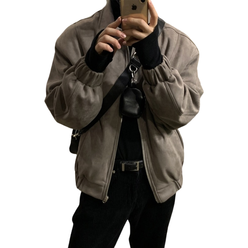 Áo khoác nam cổ bẻ thời trang hiện đại trẻ trung