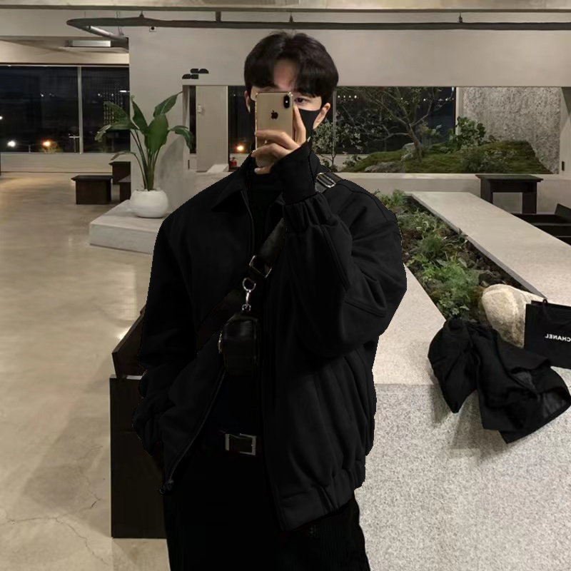 Áo khoác nam cổ bẻ thời trang hiện đại trẻ trung
