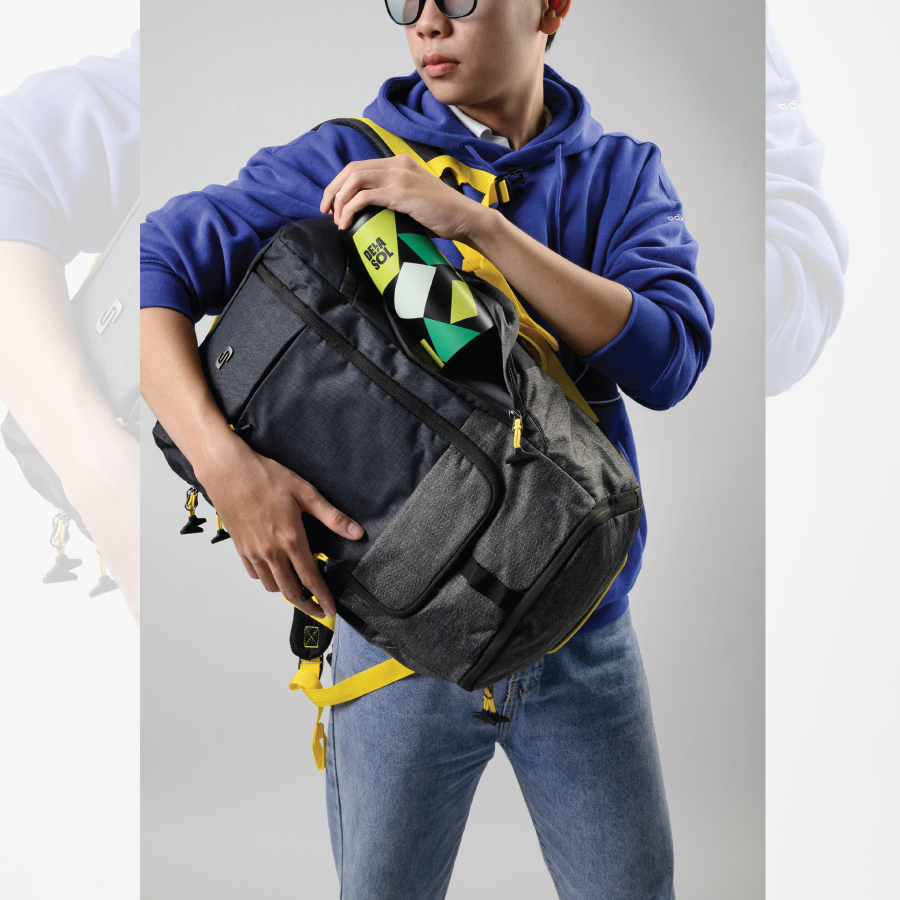 Balo Solo Velocity Max Backpack 17.3 inch- ACV732. Phù hợp du lịch- Có Ngăn Đựng Giày Riêng - Chính hãng bảo hành 05 năm