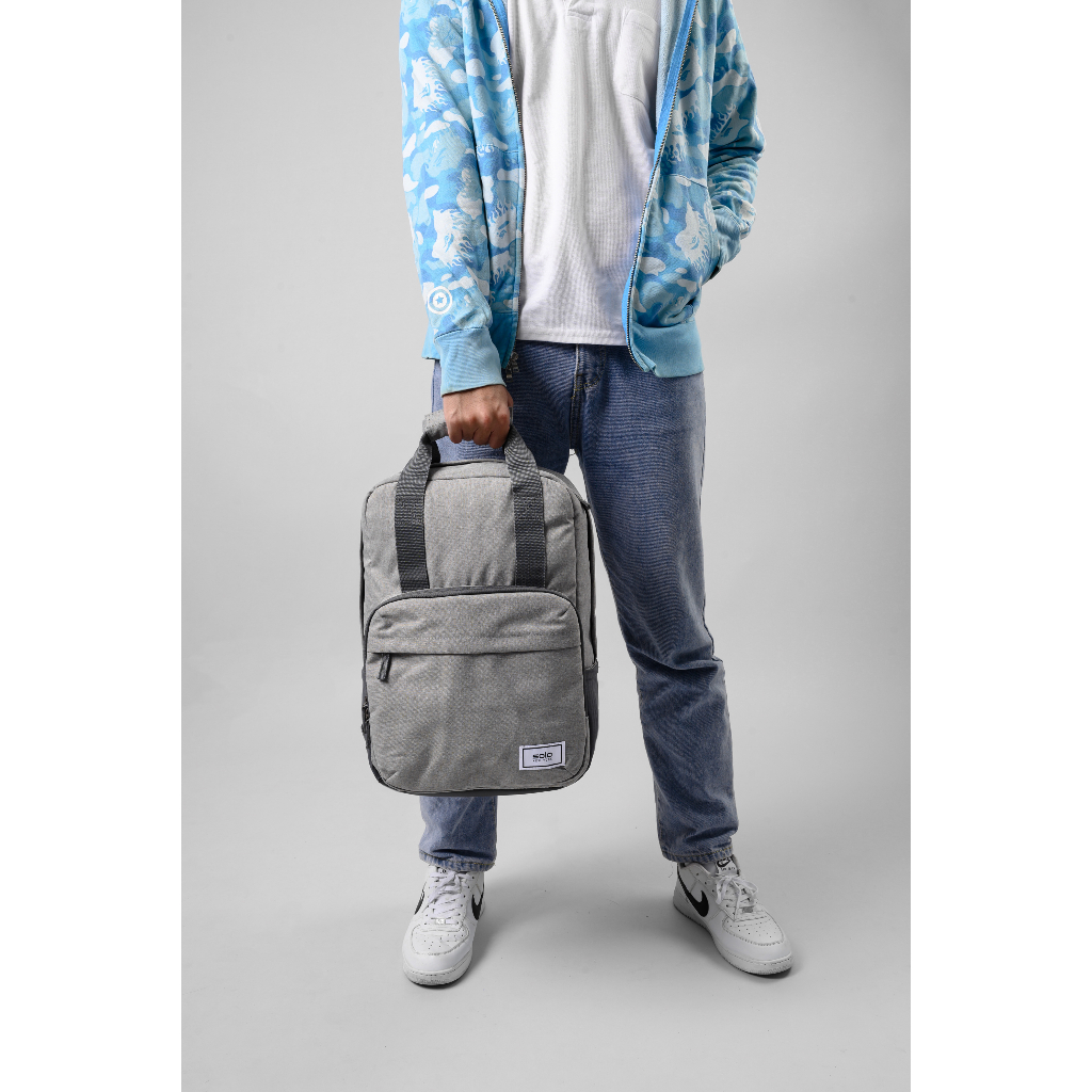 Balo Solo RE: Claim Kích thước 15.6 inch -Màu Xám - UBN760-10 - Bảo hành chính hãng 5 năm