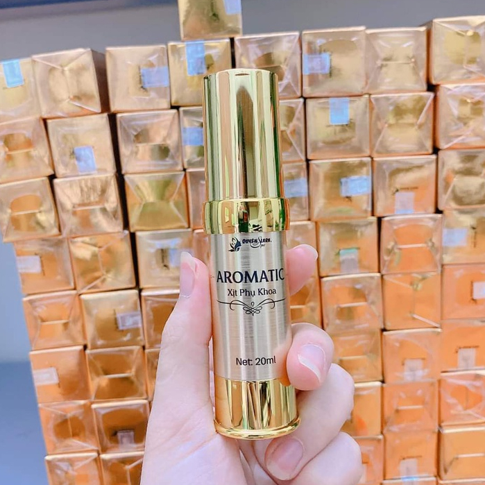 Xịt phụ khoa hương nước hoa Aromatic