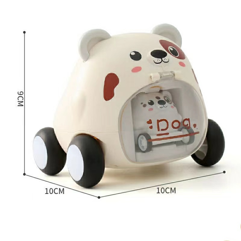 Ô tô đồ chơi trẻ em cho bé trai bé gái xe hình thú thông minh cho bé