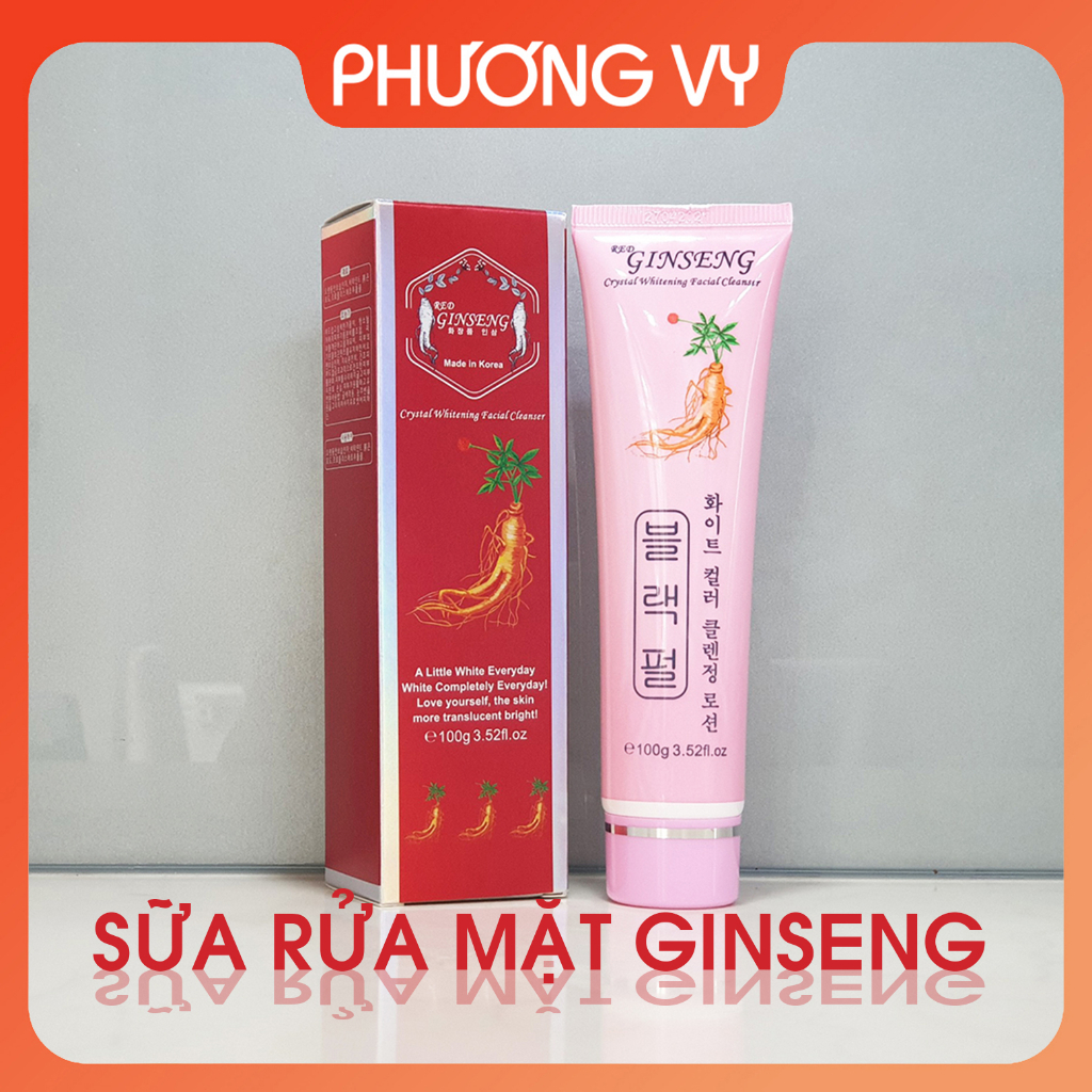Mỹ phẩm Hồng Sâm Red Ginseng, làm sạch nám tàn nhang và dưỡng trắng da nhân sâm, kem sâm, mỹ phẩm Ginseng.