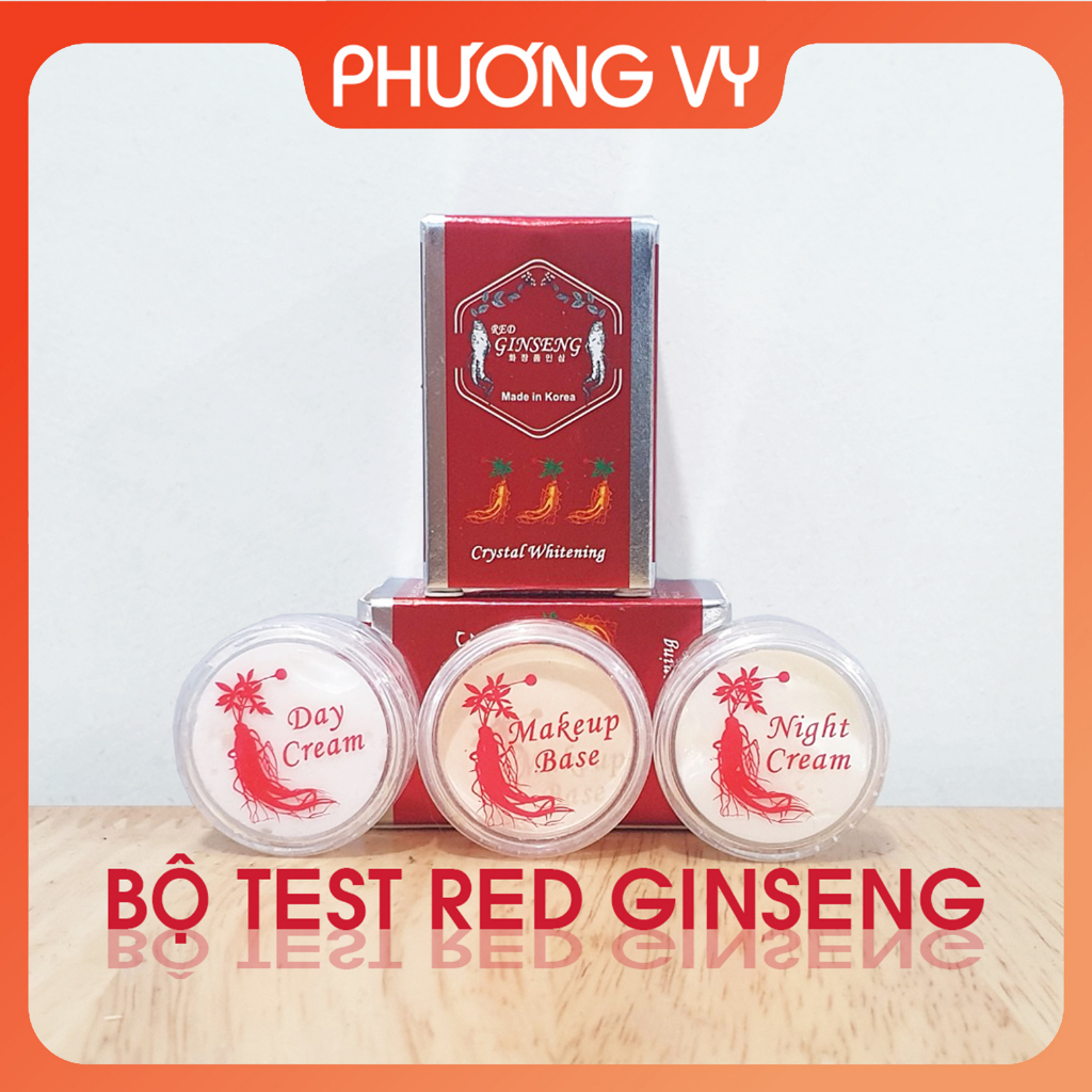 Mỹ phẩm Hồng Sâm Red Ginseng, làm sạch nám tàn nhang và dưỡng trắng da nhân sâm, kem sâm, mỹ phẩm Ginseng.