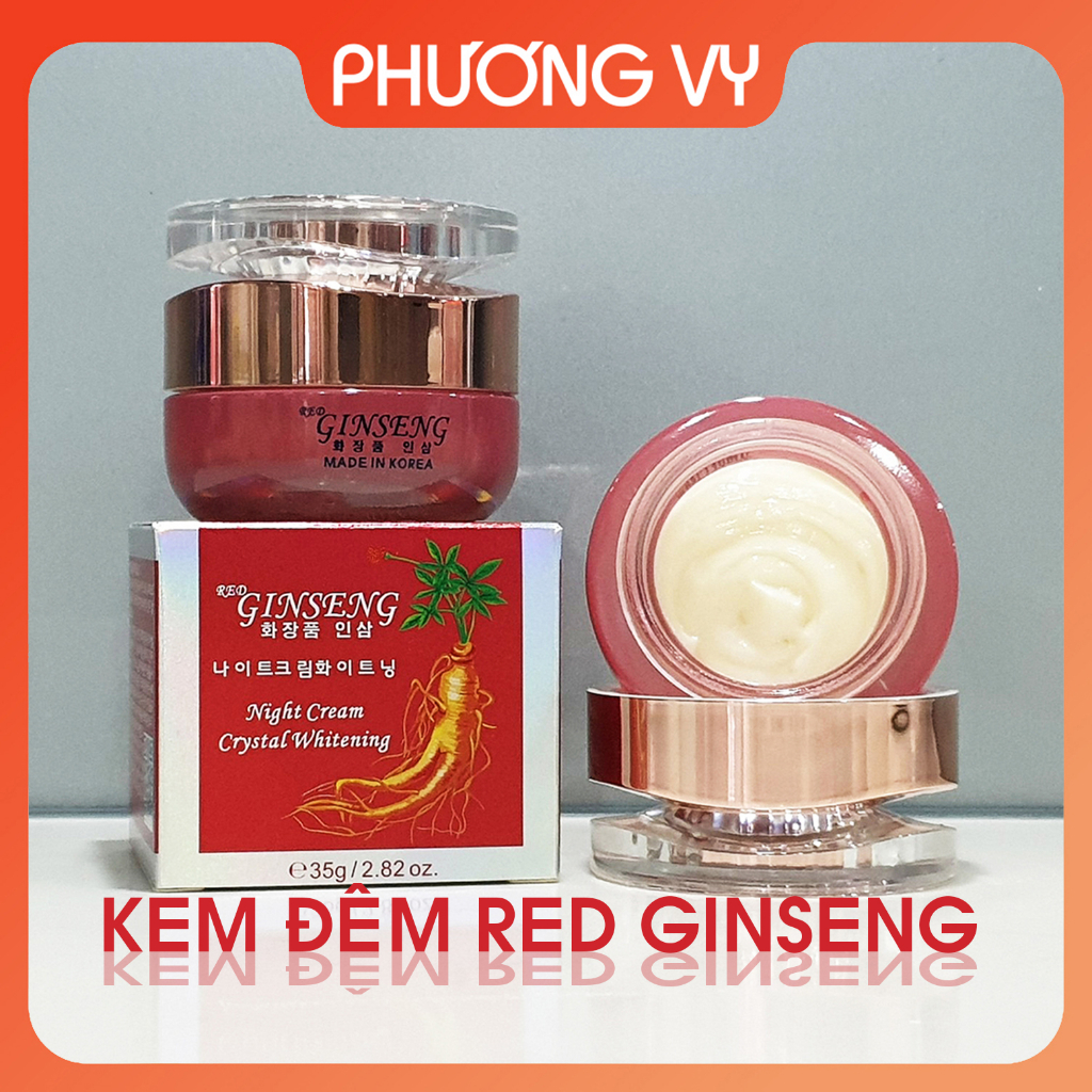 Mỹ phẩm Hồng Sâm Red Ginseng, làm sạch nám tàn nhang và dưỡng trắng da nhân sâm, kem sâm, mỹ phẩm Ginseng.