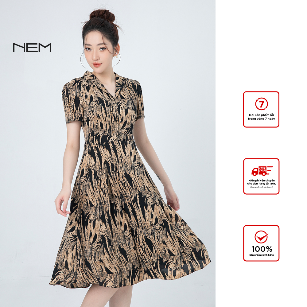 Đầm nữ thiết kế cao cấp NEM Fashion 40592 giá tốt