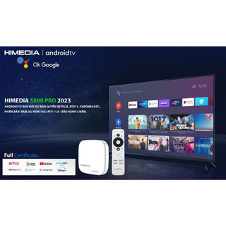 Android TV Box Himedia S500 Pro Android Google TV, Netflix 4K