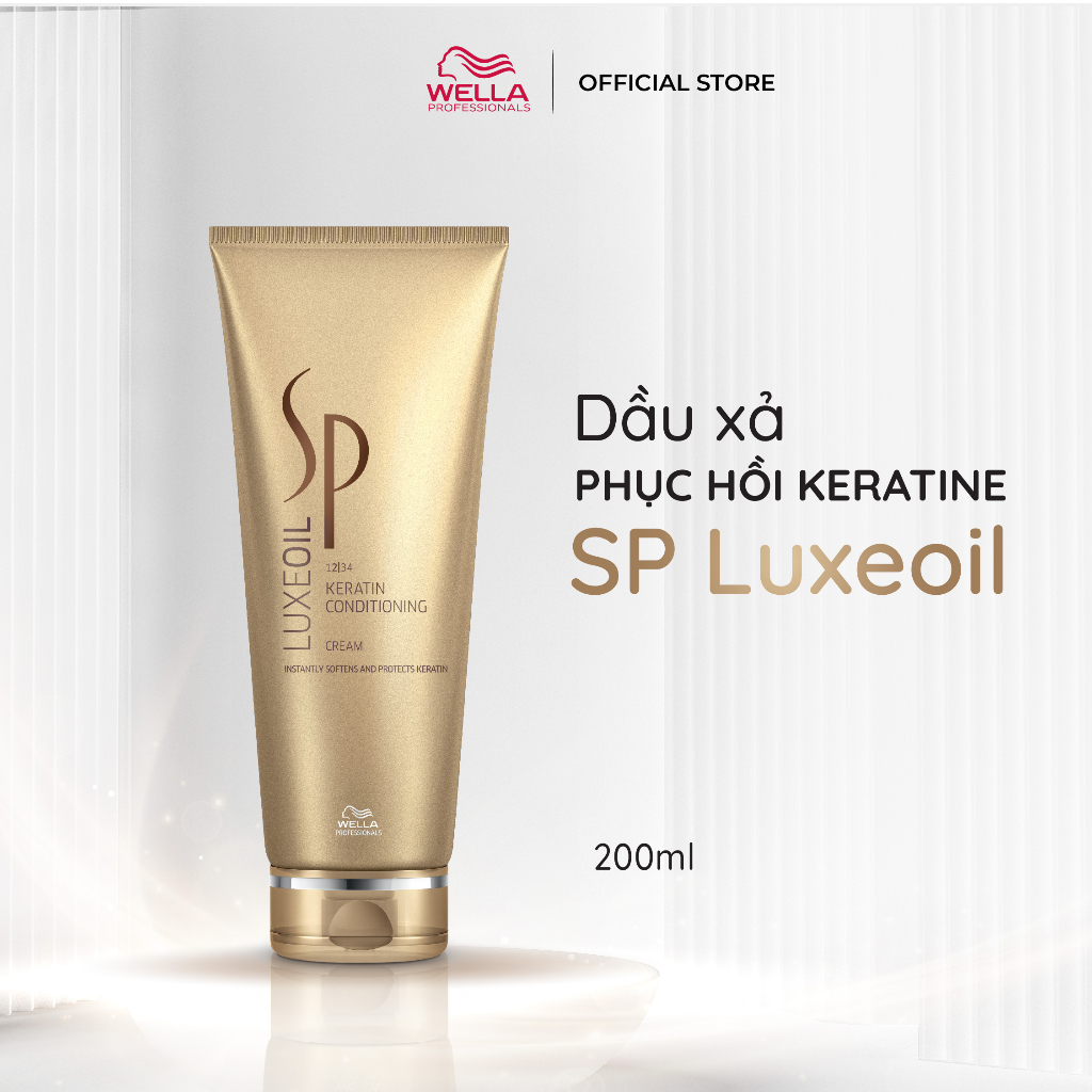 Dầu Xả SP Luxe Oil Keratin Phục Hồi Tóc Cao Cấp, Chăm Sóc Tóc Bóng Khoẻ Từ Gốc Tới Ngọn Conditioning Cream 200ml-1000ml