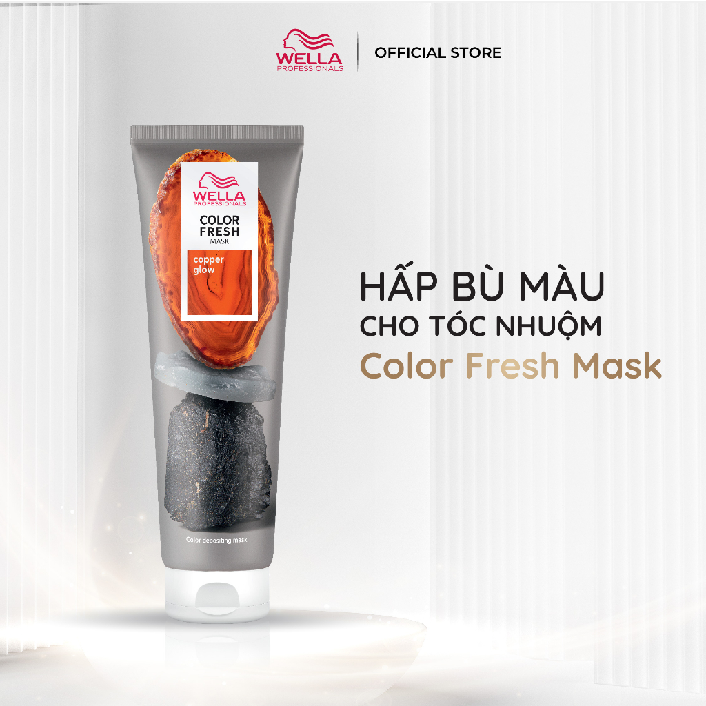 Dầu Hấp Tóc Nhuộm WELLA Color Fresh Masks, Phục Hồi Màu,Tăng Cường Ánh Sắc và Màu Tóc Khác Biệt 150ml.