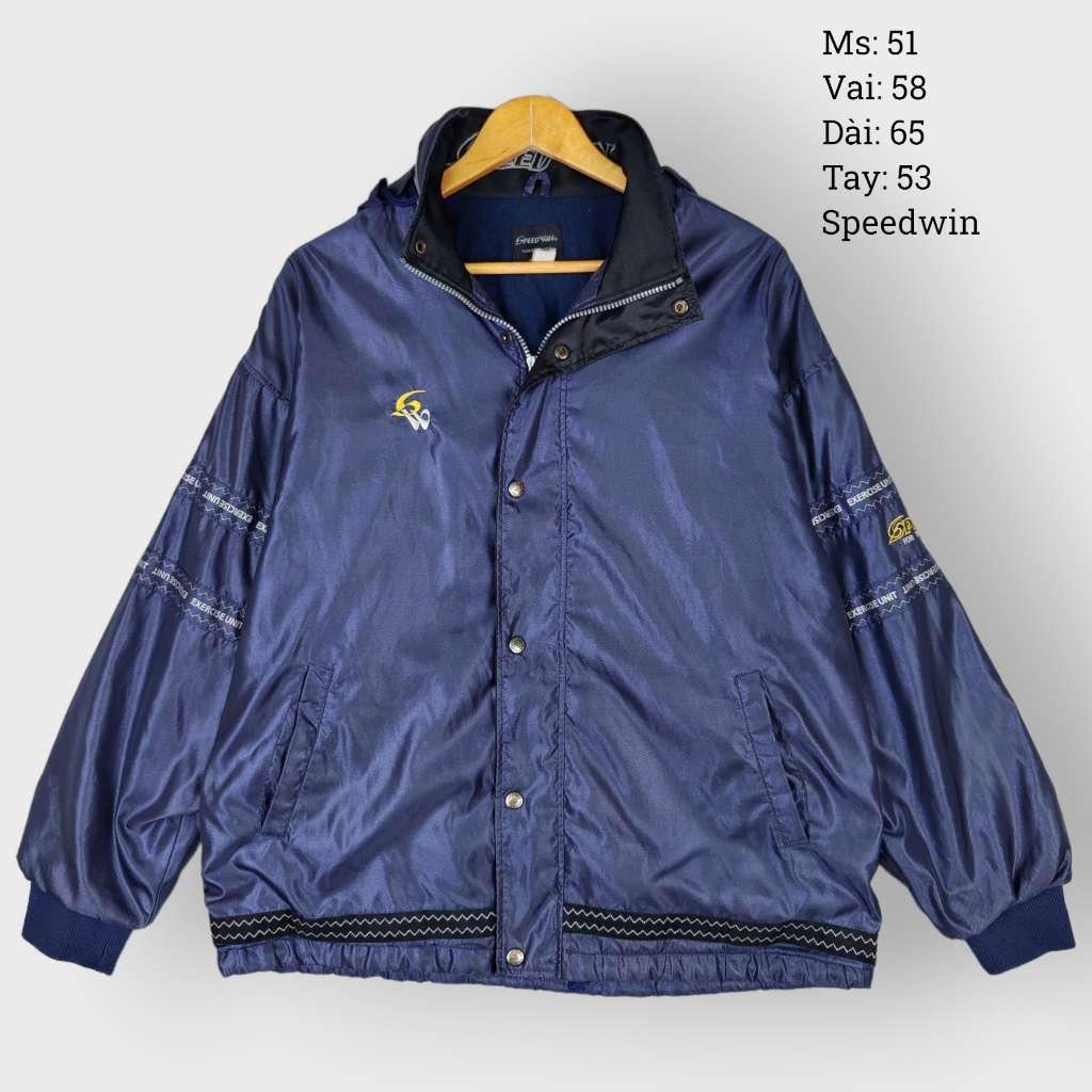 Áo khoác gió secondhand - Windbreaker jacket 2nd