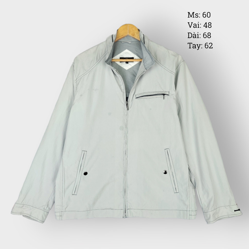 Áo khoác gió secondhand - Windbreaker jacket 2nd