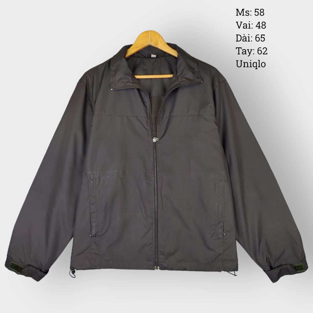 Áo khoác gió secondhand - Windbreaker jacket 2nd