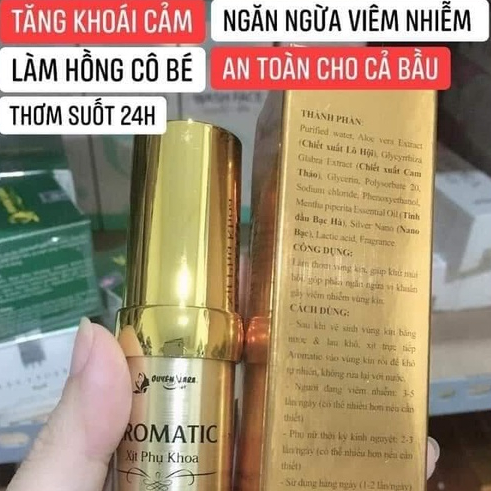 Xịt phụ khoa aromatic quyên lara