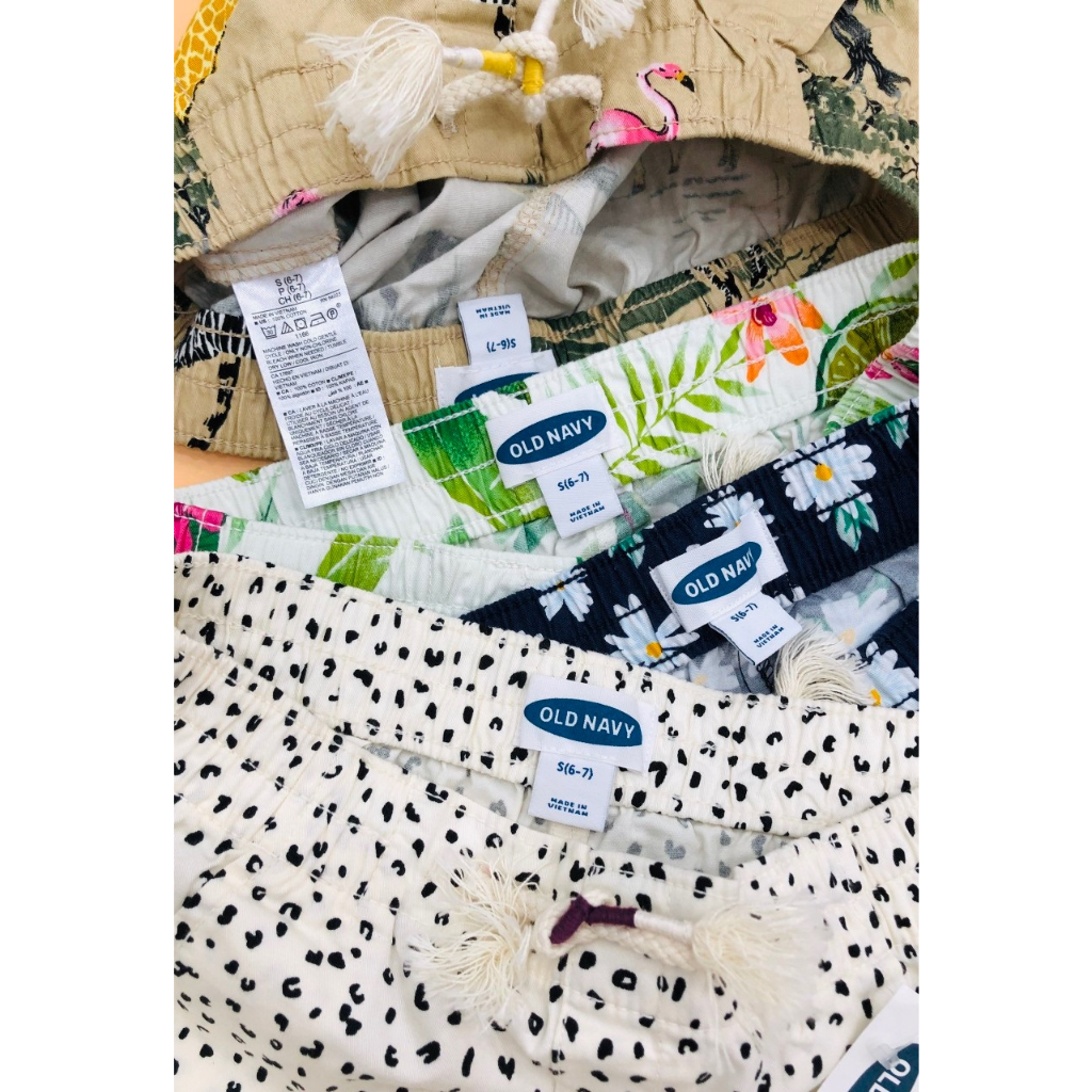 Quần short kaki bé gái Old Navy dư xịn