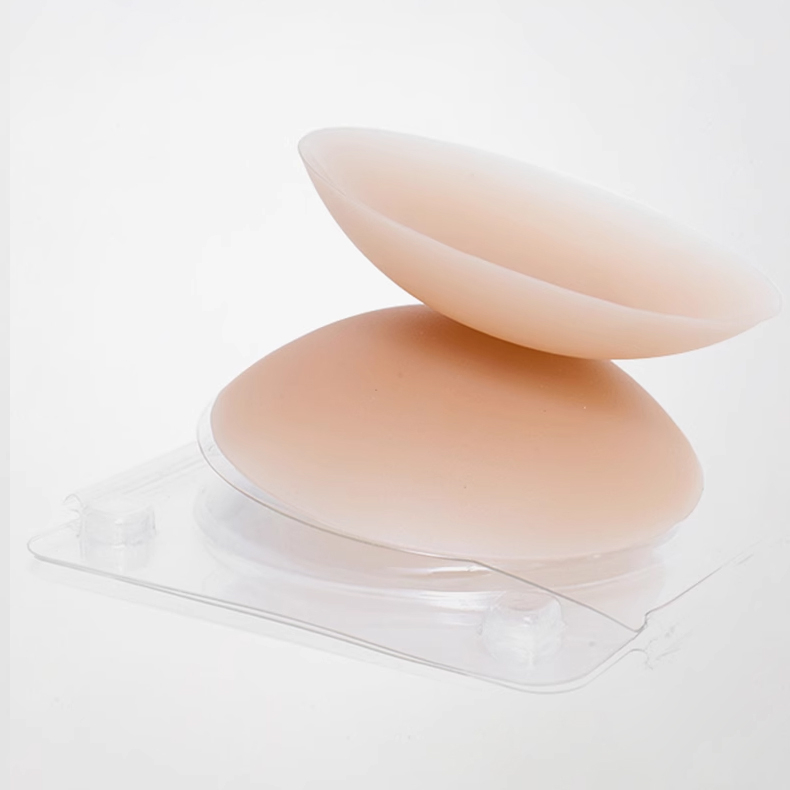 Miếng ngực silicon nhiệt tự thân không keo, dán ti siêu dính bảo vệ nhũ hoa Eva Bra 501