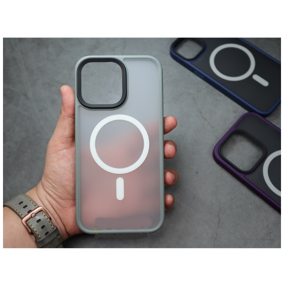 Ốp lưng Likgus nhám hỗ trợ sạc chống vân tay cho iPhone 13 Pro max,14 Pro,14 PRo max,12 Pro max