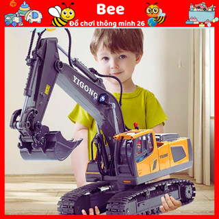 Xe múc điều khiển ,xe múc điều khiển từ xa bánh xích ,gầu nhựa,gầu sắt ,pin sạc,máy múc điều khiển