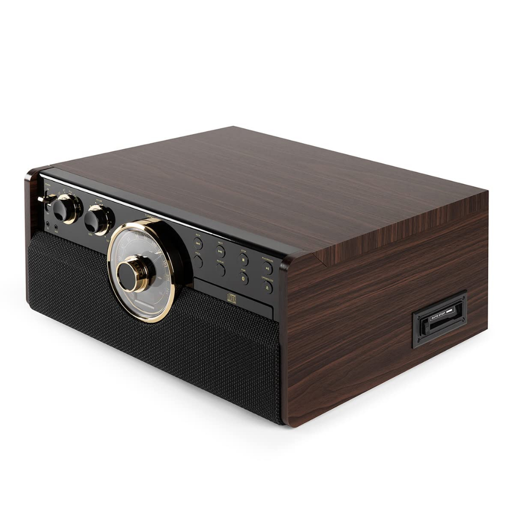 Loa Bluetooth/ Mâm than Victrola Empire 6-in-1 - Hàng chính hãng - New 100%