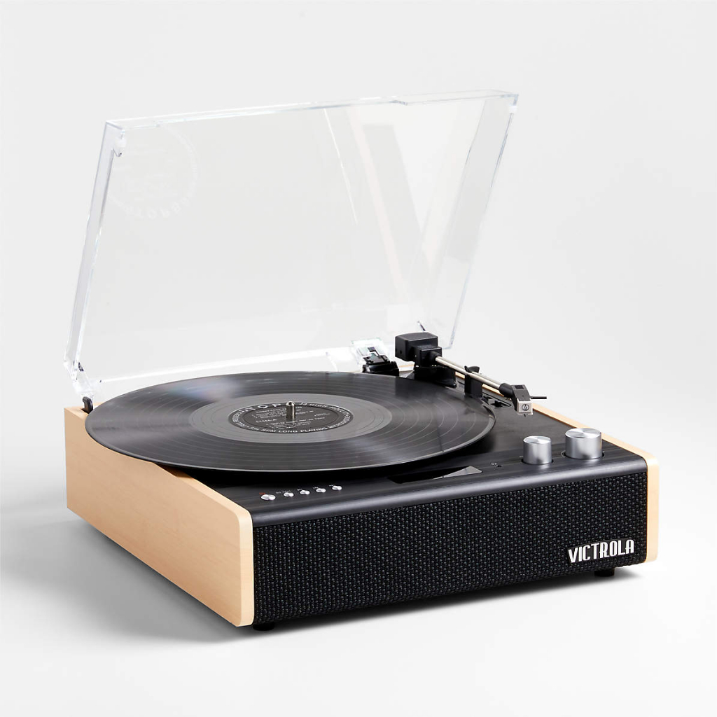 Victrola Eastwood 3-speed turntable, Built-in speakers, Dual BT, ceramic stylus - Hàng chính hãng - New 100%