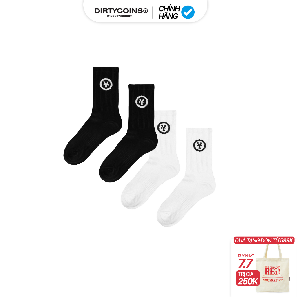 Vớ DirtyCoins Signature Y Socks