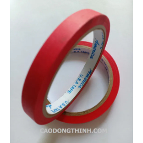COMBO siêu tiết kiệm 5 cuộn băng keo giấy màu xanh,đỏ rộng 12MM x 50Y,màu sắc tươi sáng,dùng trong văn phòng,hội họa...