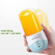 Máy Xay Cầm Tay Mini HuGo - Xay Sinh Tố  Sạc Pin Tích Điện Đa Năng Tiện Lợi