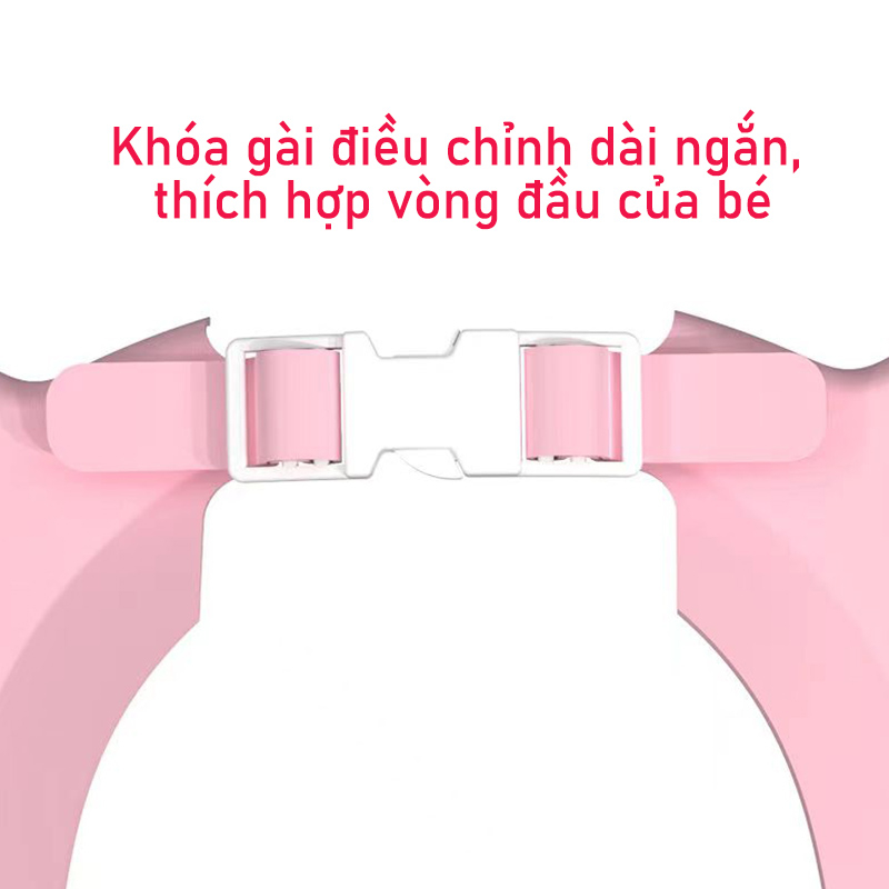 🌸Gửi Hàng Trong Ngày 🌸 Mũ Tắm Gội Cho Bé Silicone Hàng Cao Cấp Cực Kỳ Xinh Xắn Mũ Gội đầu Chắn Nước Cho Bé Yêu