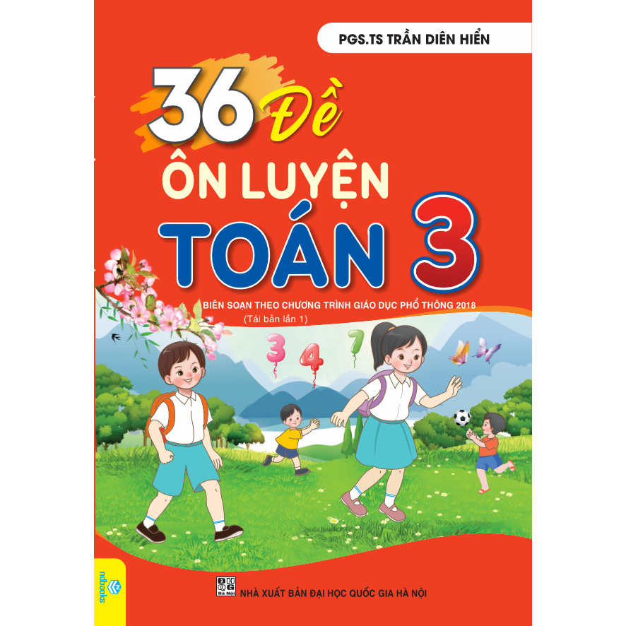 Sách - 36 Đề ôn luyện Toán Lớp 3 - ndbooks