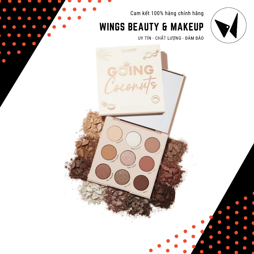 Bảng phấn mắt Colourpop Going Coconut