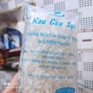 Rau câu sợi ANN dai giòn ngon  - Thương hiệu của Cty TNHH Anh Nghĩa Nguyên