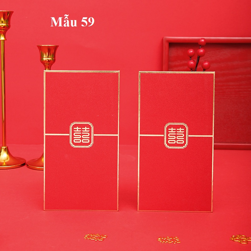 Bao lì xì Hỷ dùng trong bưng quả đám cưới