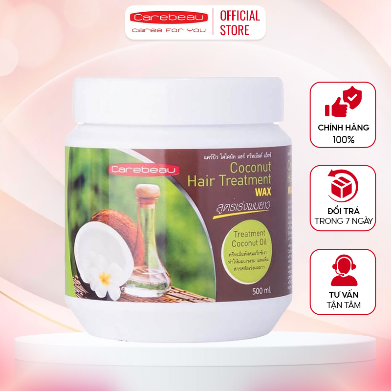 Kem ủ tóc tinh chất dừa-Hiệu Carebeau 1000ml/Hộp