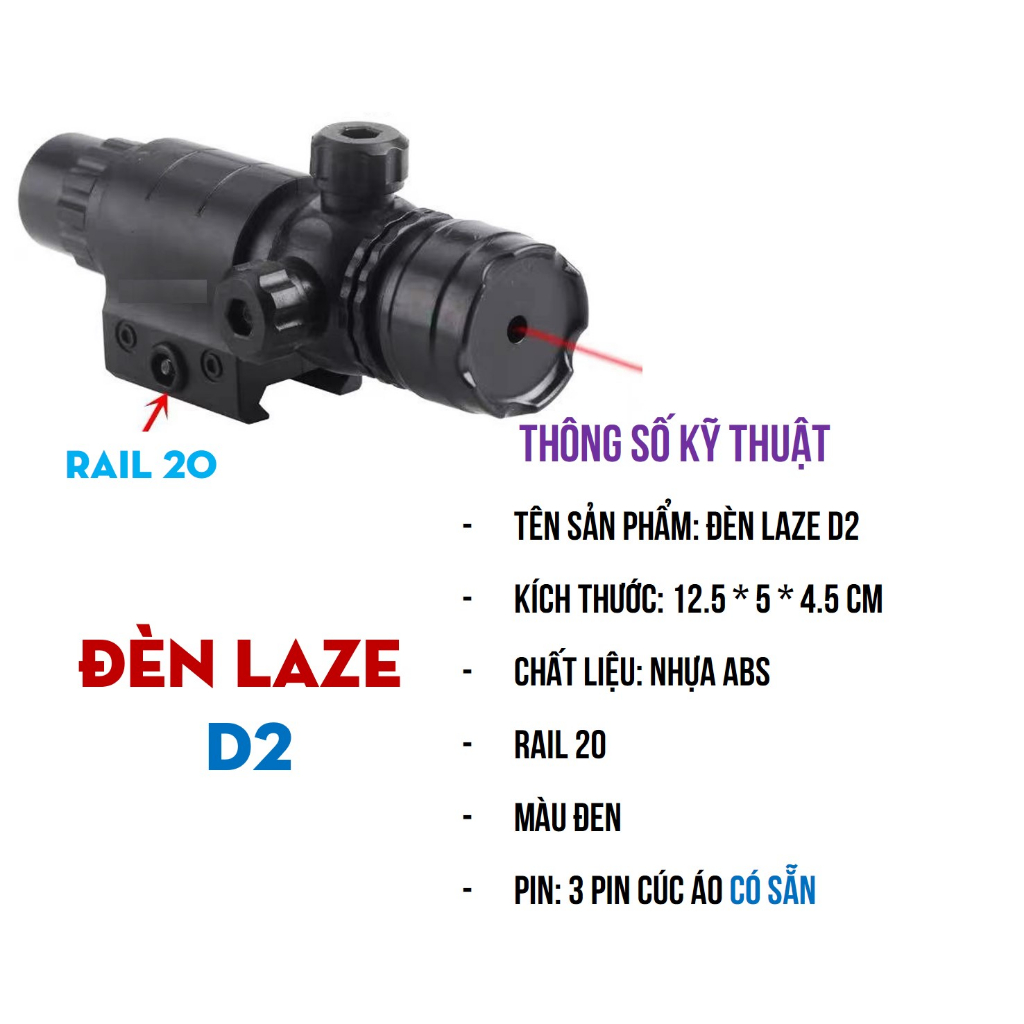 Đèn Pin, Đèn Laze - Phụ Kiện nâng Cấp - Đồ Chơi Đô Shop