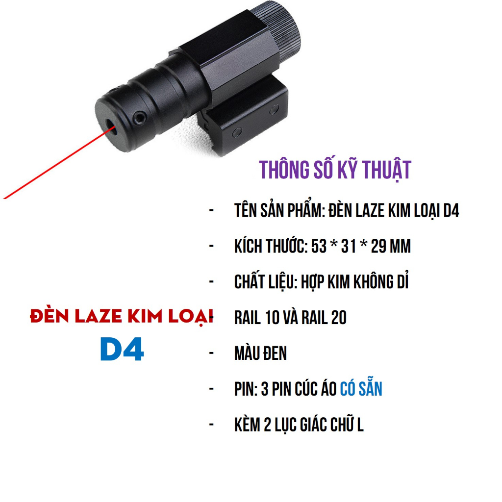 Đèn Pin, Đèn Laze - Phụ Kiện nâng Cấp - Đồ Chơi Đô Shop