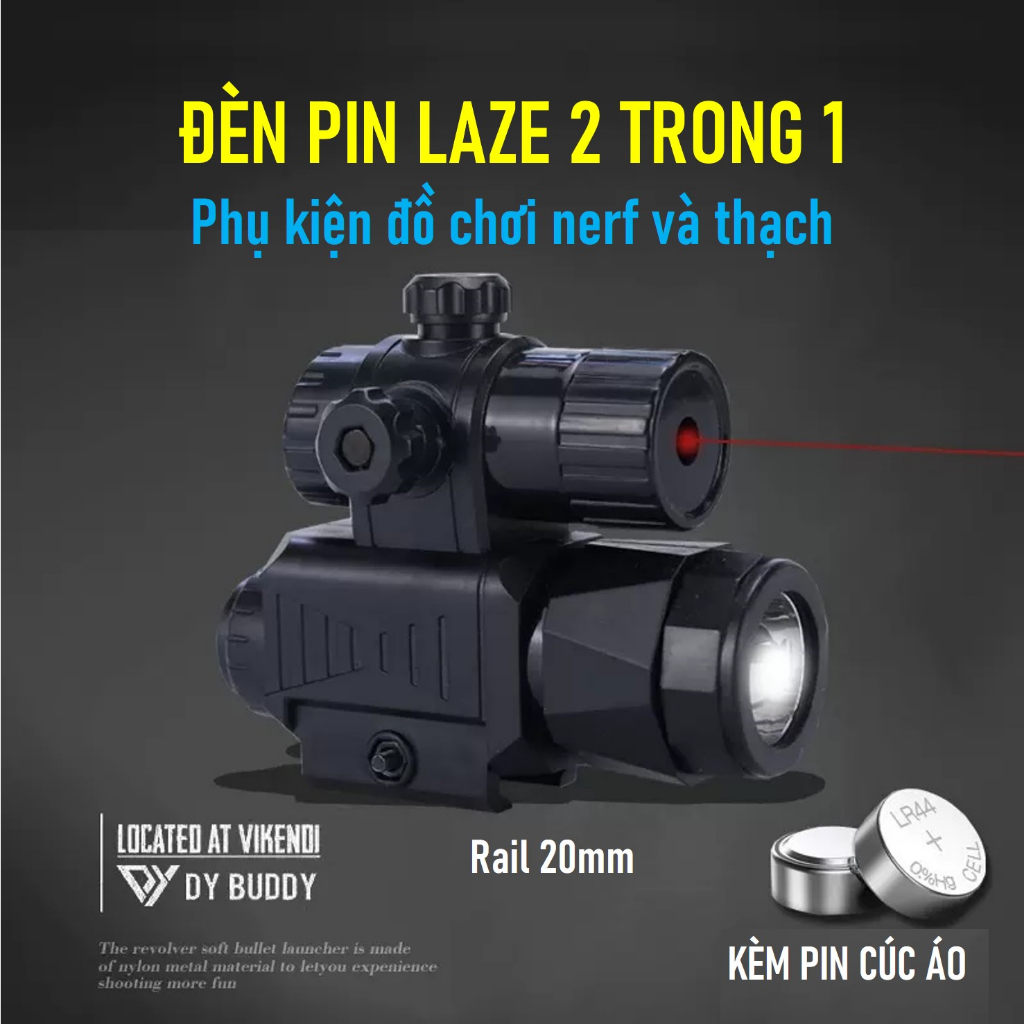 Đèn Pin, Đèn Laze - Phụ Kiện nâng Cấp - Đồ Chơi Đô Shop
