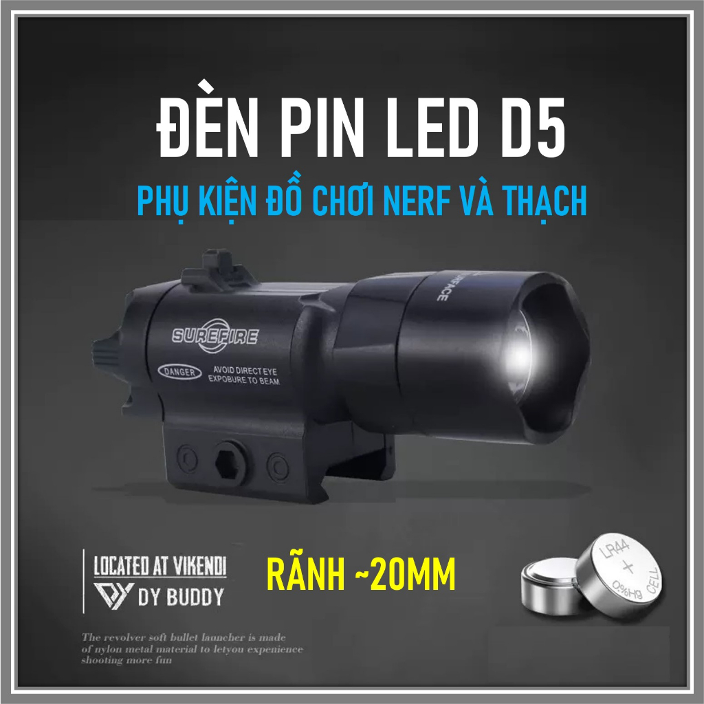 Đèn Pin, Đèn Laze - Phụ Kiện nâng Cấp - Đồ Chơi Đô Shop