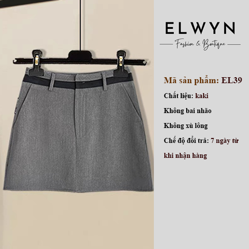 Váy kaki nữ dáng chữ A EL39