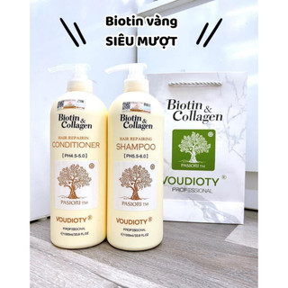 CẶP DẦU GỘI + XẢ BIOTIN 1000ML