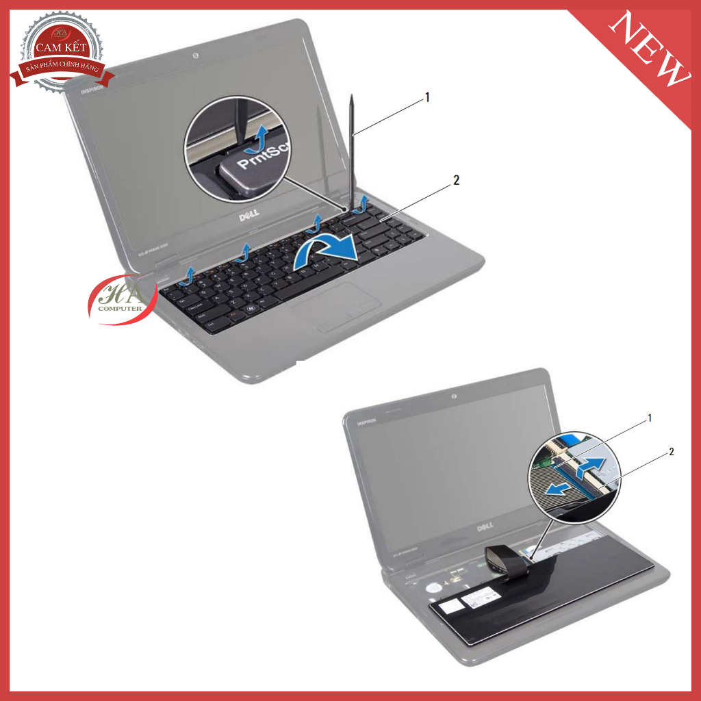 Bàn Phím Dell Inspiron 14R N4110