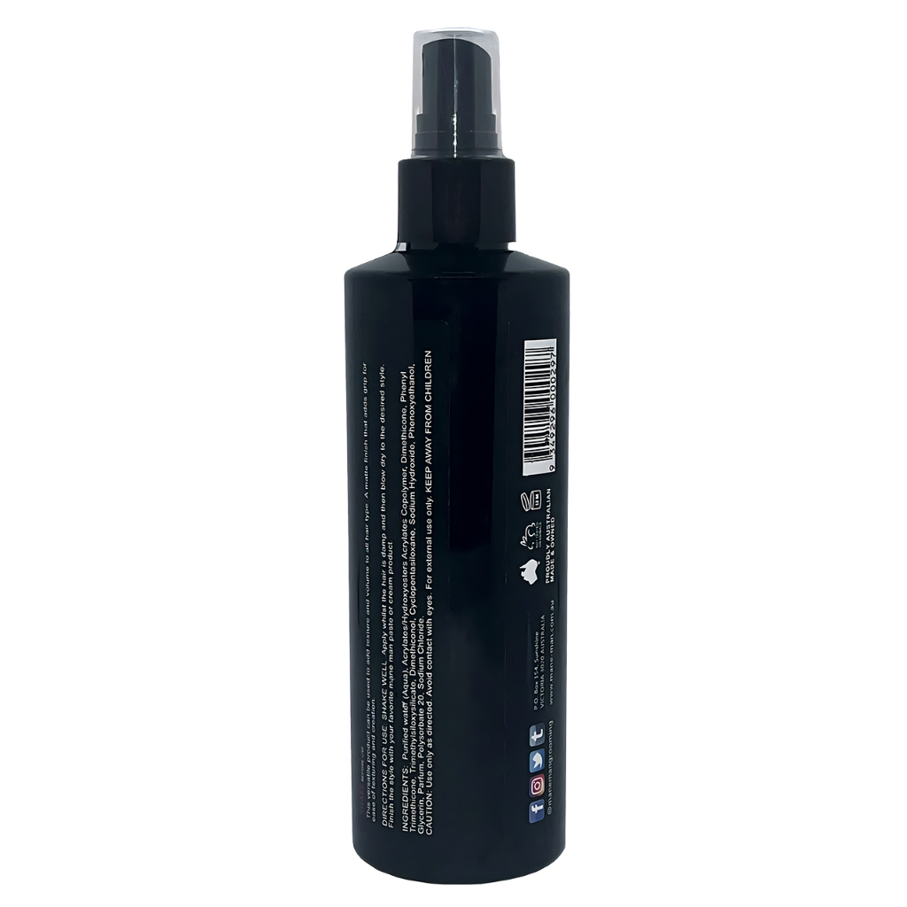 Xịt tạo phồng Mane Man Sea Salt Spray 250ml
