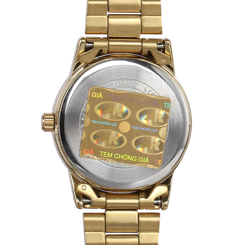 ĐỒNG HỒ CASIO LTP-V002G-9AUDF Dây kim loại vàng - Mặt 3 kim Sang trọng