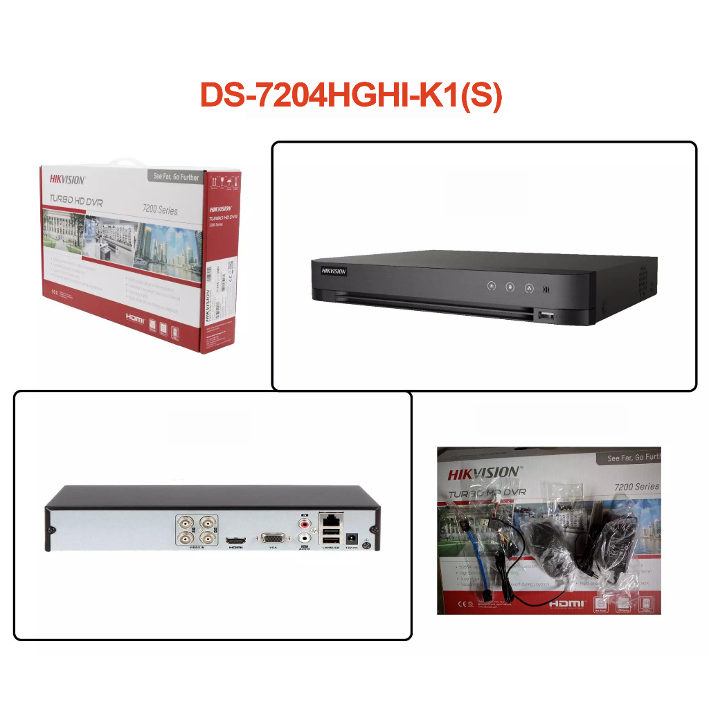 Trọn Bộ Camera 4 Mắt Hikvision 2.0MP Full HD Chính Hãng