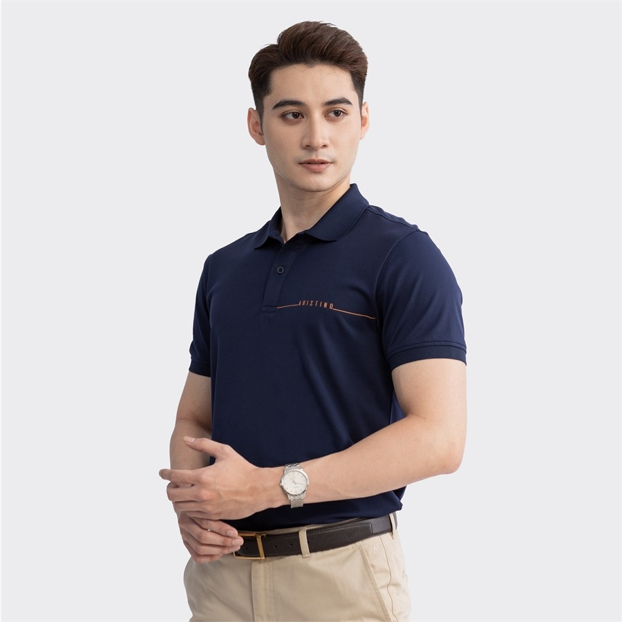 Áo polo ngắn tay ARISTINO phom suông nhẹ, chất liệu thoáng mát, kháng khuẩn vượt trội  - APS069S3