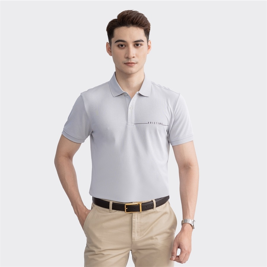 Áo polo ngắn tay ARISTINO phom suông nhẹ, chất liệu thoáng mát, kháng khuẩn vượt trội  - APS069S3